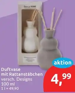 Budni Duftvase mit Rattanstäbchen Angebot