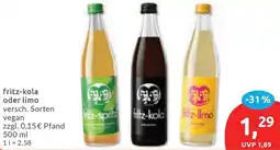 Budni Fritz-kola oder limo Angebot