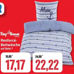 Stolz Tony Brown Renforcé Bettwäsche Angebot
