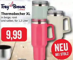 Stolz Tony Brown Thermobecher XL Angebot
