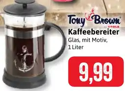 Stolz Tony Brown Kaffeebereiter Angebot