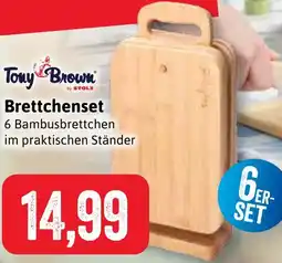 Stolz Tony Brown Brettchenset Angebot