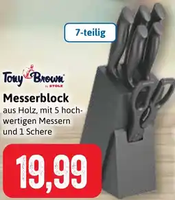 Stolz Tony Brown Messerblock Angebot