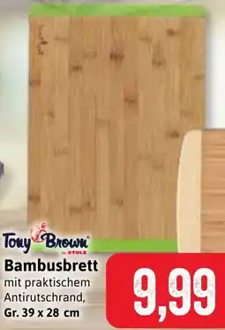 Stolz Tony Brown Bambusbrett Angebot