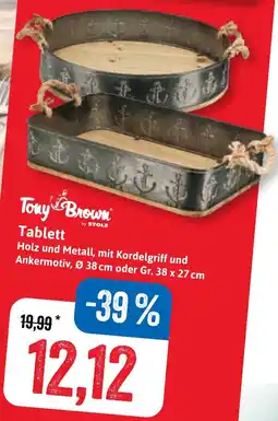 Stolz Tony Brown Tablett Angebot
