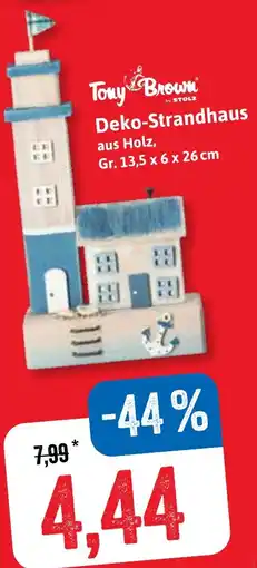 Stolz Tony Brown Deko-Strandhaus Angebot