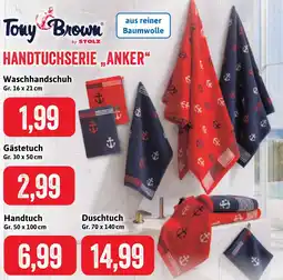 Stolz Tony Brown Handtuchserie „anker" Angebot