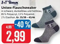 Stolz J+T Brown Unisex-Flauschsneaker Angebot