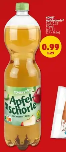PENNY COMET Apfelschorle Angebot