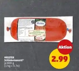 PENNY Meister schinkenwurst Angebot