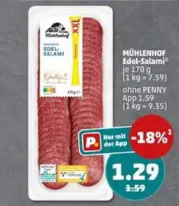 PENNY Mühlenhof edel salami Angebot