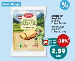 PENNY Lindenhof bergkäse Angebot