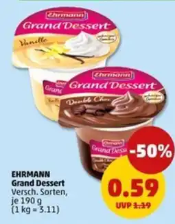 PENNY Ehrmann grand dessert Angebot