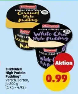 PENNY Ehrmann high protein pudding Angebot
