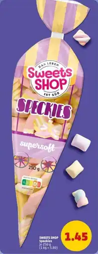 PENNY Sweets shop speckies Angebot
