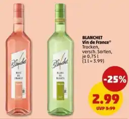 PENNY Blanchet vin de france Angebot