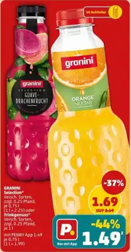 PENNY Granini selection oder Trinkgenuss Angebot