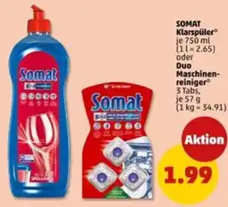 PENNY Somat Klarspüler oder Duo Maschinenreiniger Angebot