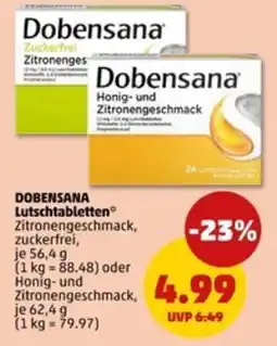 PENNY Dobensana lutschtabletten Angebot