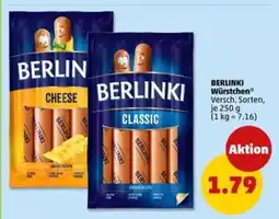 PENNY Berlinki Würstchen Angebot