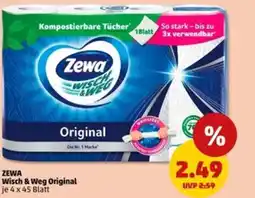 PENNY Zewa wisch & weg original Angebot