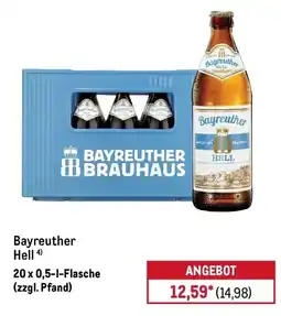 METRO Bayreuther Hell Angebot