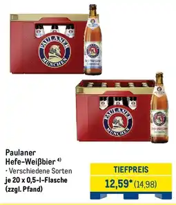 METRO Paulaner Hefe-Weißbier Angebot
