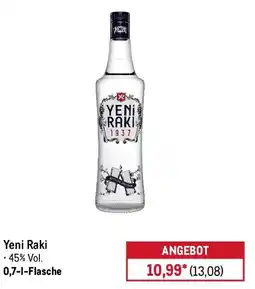 METRO Yeni Raki Angebot