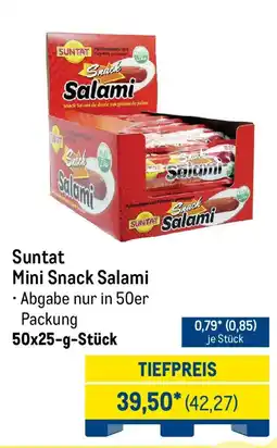 METRO Suntat Mini Snack Salami Angebot