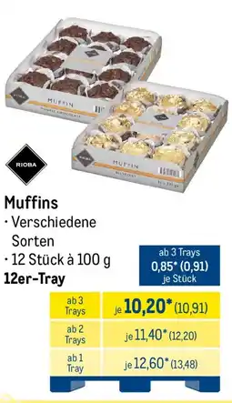 METRO RIOBA Muffins Angebot