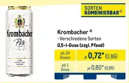 METRO Krombacher Angebot