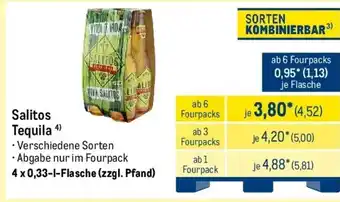 METRO Salitos Tequila Angebot