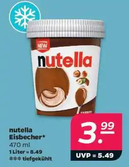 NETTO nutella Eisbecher Angebot