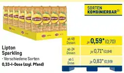 METRO Lipton Sparkling Angebot