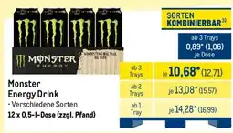 METRO Monster Energy Drink Angebot