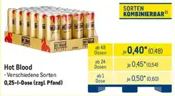 METRO Hot Blood Angebot