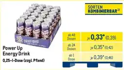 METRO Power Up Energy Drink Angebot