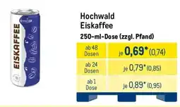 METRO Hochwald Eiskaffee Angebot
