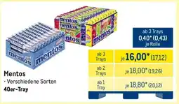 METRO Mentos Angebot