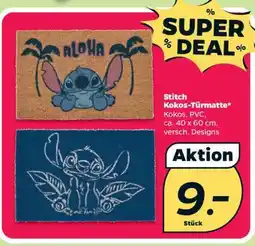 NETTO Stitch Kokos-Türmatte Angebot