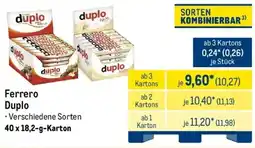 METRO Ferrero Duplo Angebot