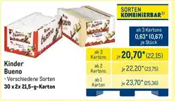 METRO Kinder Bueno Angebot