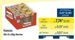 METRO hanuta Angebot
