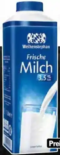 AEZ Weihenstephan Frische Milch Angebot