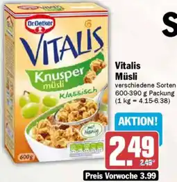 AEZ Vitalis Müsli Angebot
