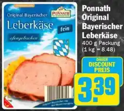 AEZ Ponnath Original Bayerischer Leberkäse Angebot
