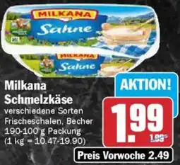 AEZ Milkana Schmelzkäse Angebot
