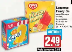 AEZ Langnese Family Eis Angebot