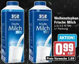AEZ Weihenstephan Frische Milch Angebot