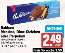 AEZ Bahlsen Messino, Ohne Gleichen oder Perpetum Angebot